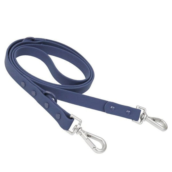Waterproof Collar & Leash - blue leash / L - Collar & Leash