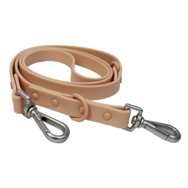 Waterproof Collar & Leash - pink leash / L - Collar & Leash