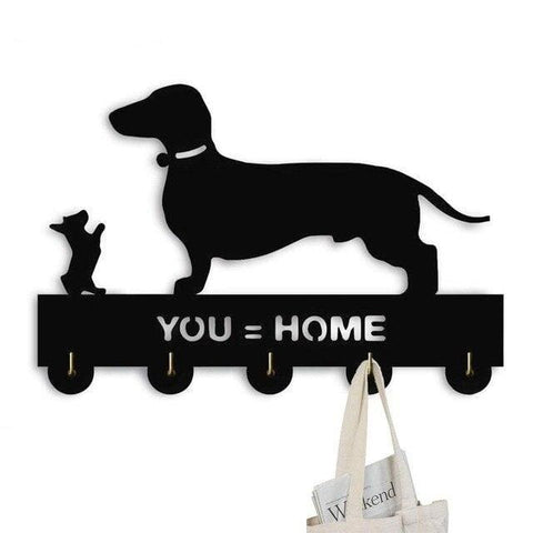 You = Home Wall Hook - Dachshund - wall hook